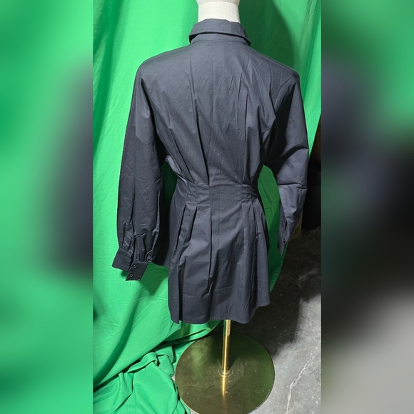 NEW Black Bodycon Fit & Flare T-SHIRT Dress Women's Ladies Size Small - Picture 5 of 16